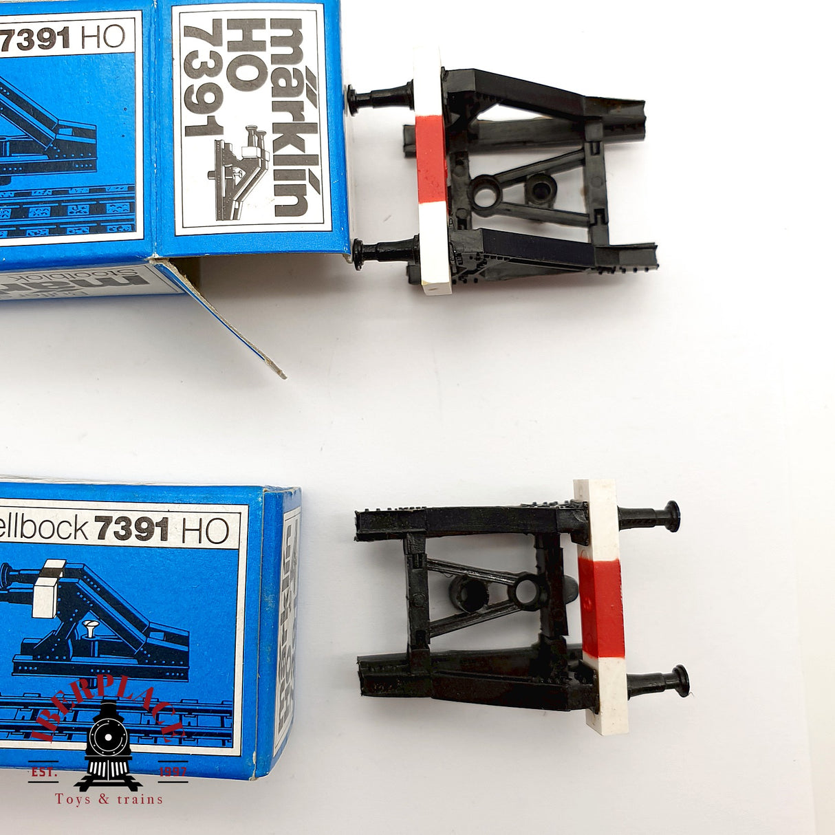 ♻️ Märklin 5x 7391 tope final de vias Sistema K H0 escala 1:87