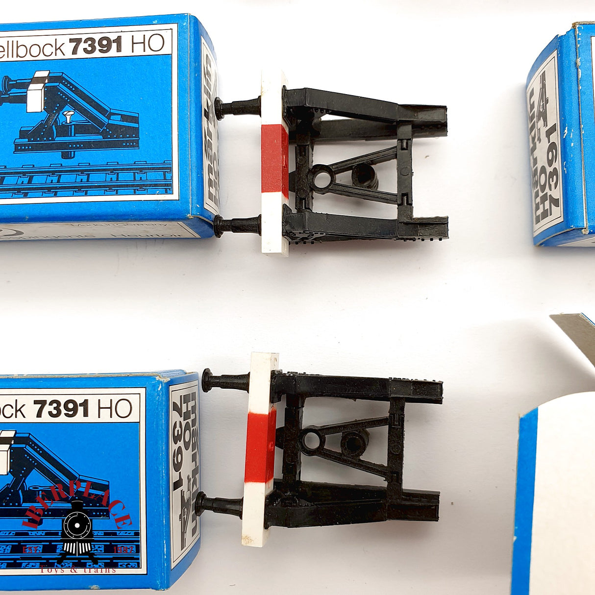 ♻️ Märklin 5x 7391 tope final de vias Sistema K H0 escala 1:87