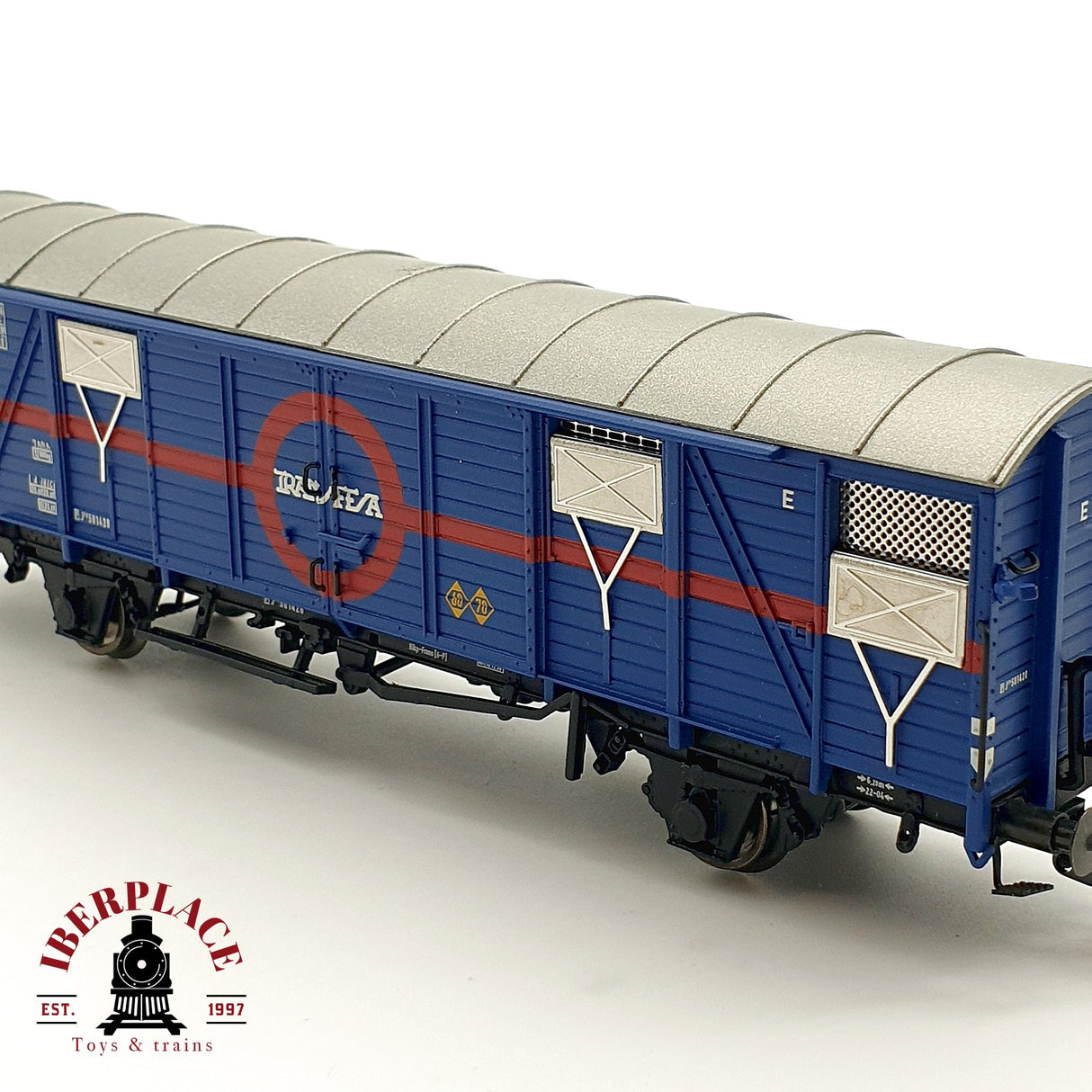 ♻️ DC Liliput L231009 coche cerrado transfesa RENFE 501428 H0 escala 1:87