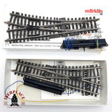 ♻️ Märklin 2263 2262 desvío eléctrico a la izquierda y derecha K H0 escala 1:87