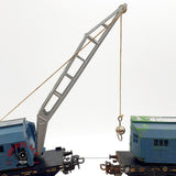 ♻️ 5x Märklin vagones grúa 6804 DB para repuestos o restaurar H0 escala 1:87