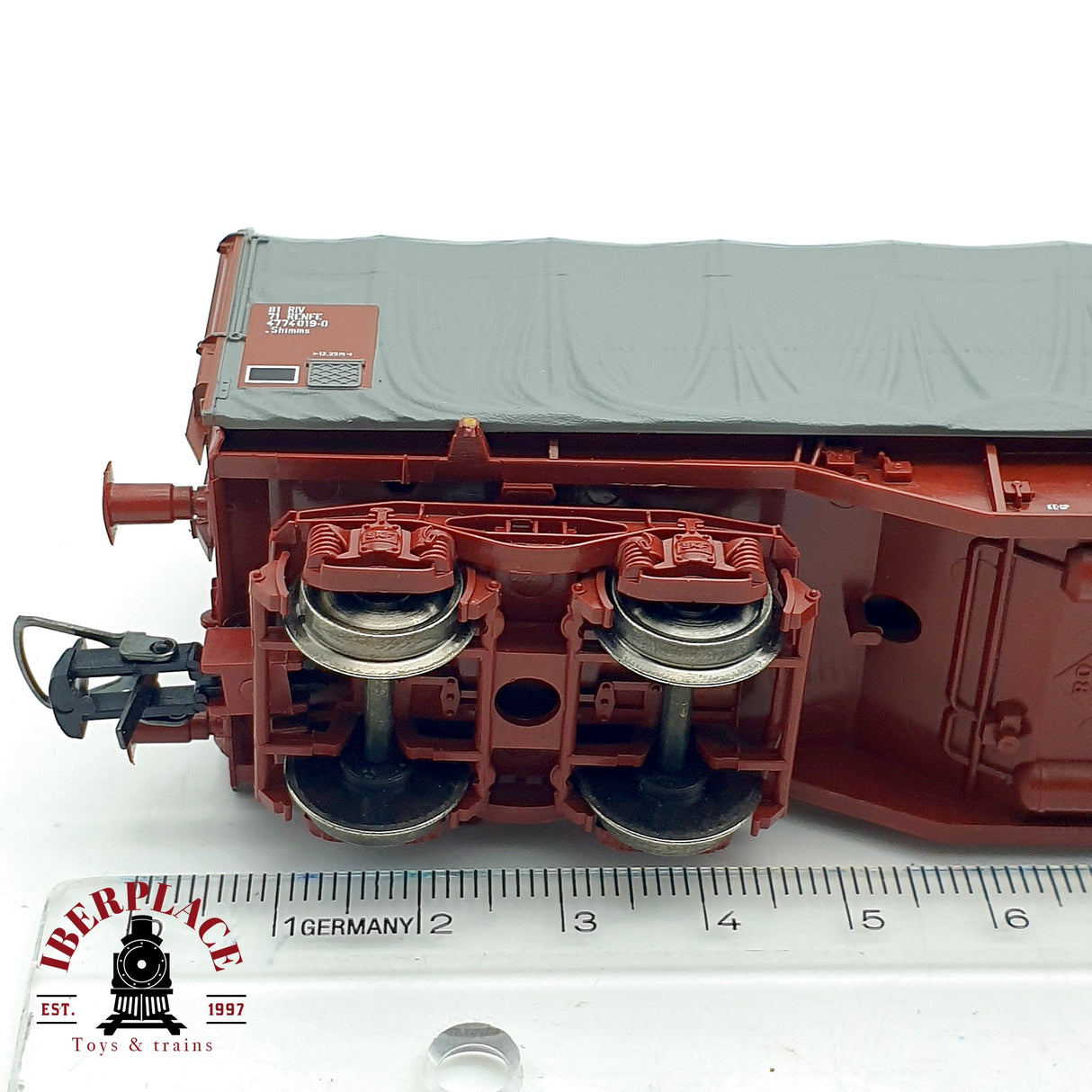 ♻️ DC Roco 46769 vagón mercancía RENFE 4774019 H0 escala 1:87