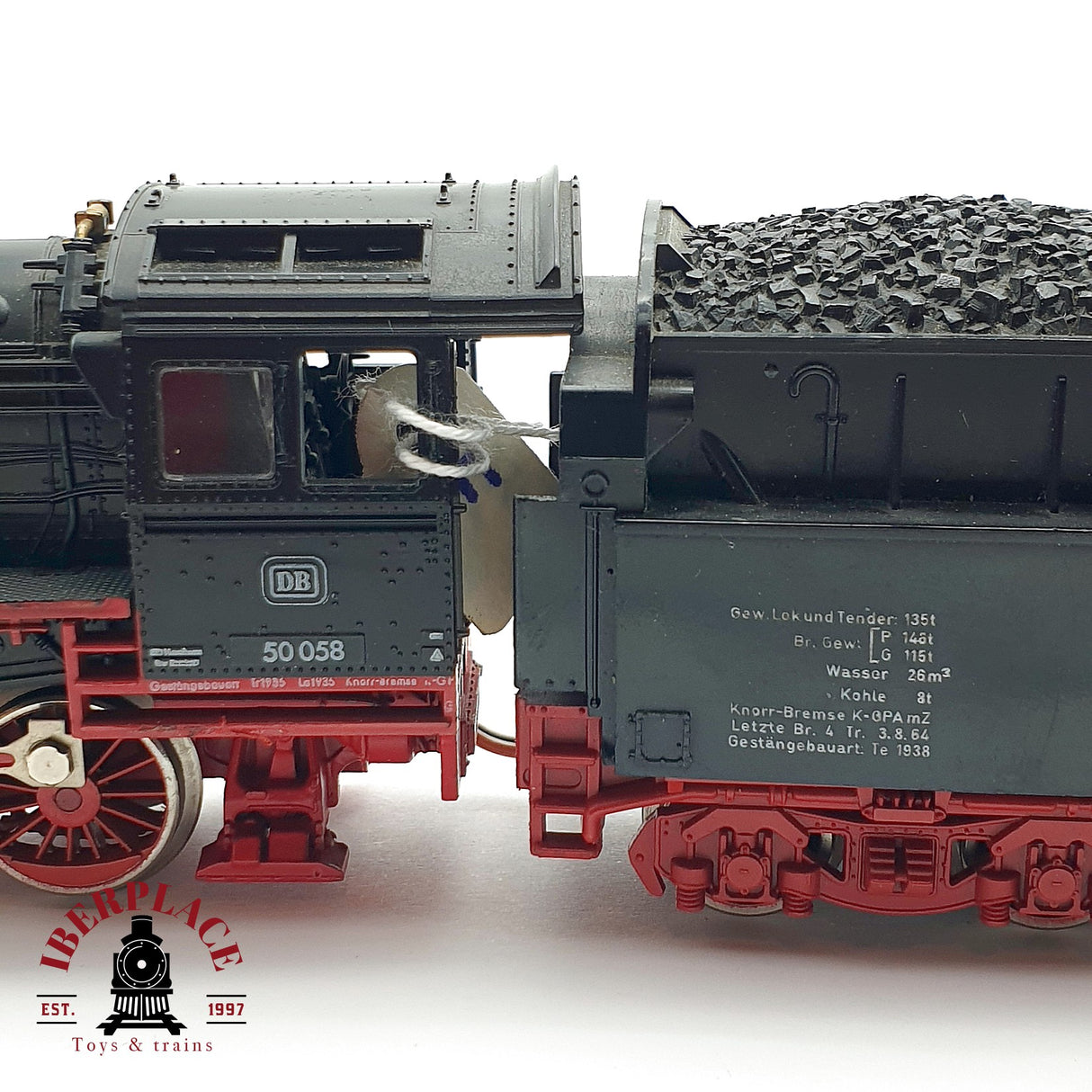 ♻️ DC Fleischmann 1175 Locomotora BR 50 058 DB H0 escala 1:87