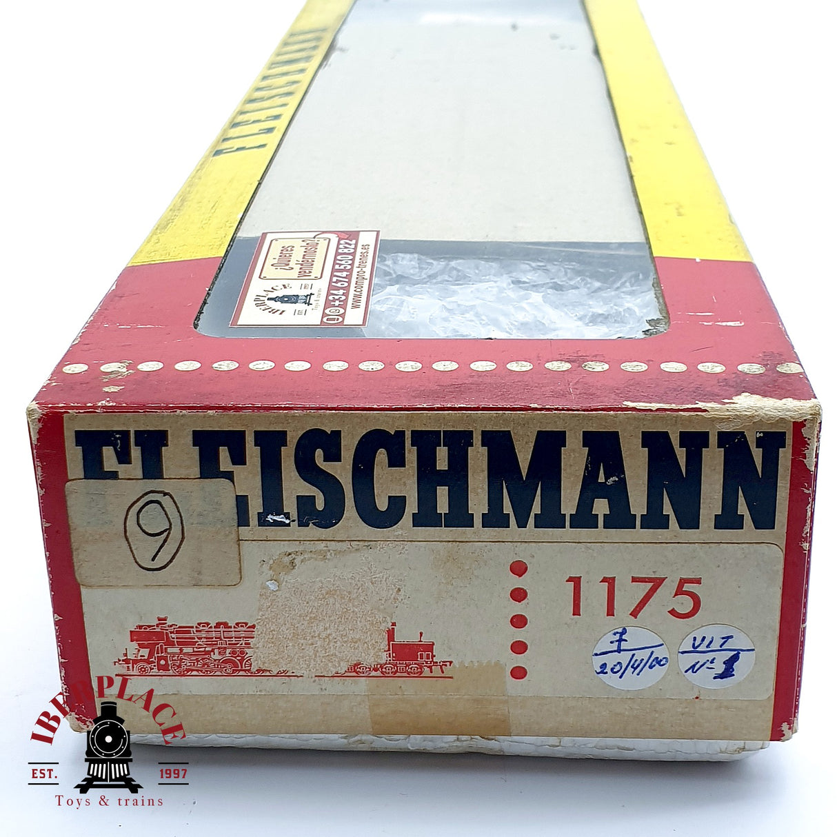 ♻️ DC Fleischmann 1175 Locomotora BR 50 058 DB H0 escala 1:87