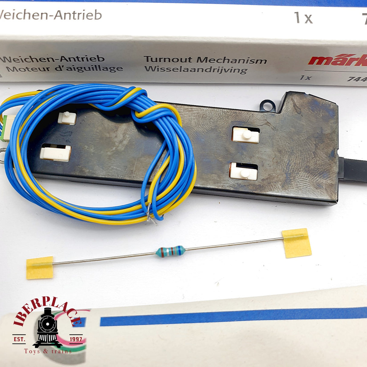♻️ Märklin 74490 Motor Electromagnético Desvíos Vía C H0 escala 1:87