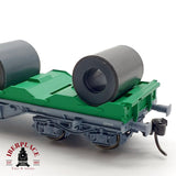 ♻️ DC Roco 46779 vagon plataforma RENFE 8171 476 H0 escala 1:87