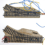 ♻️ 12x Märklin desvios izq y derecha, Travesia sistema M H0 escala 1:87