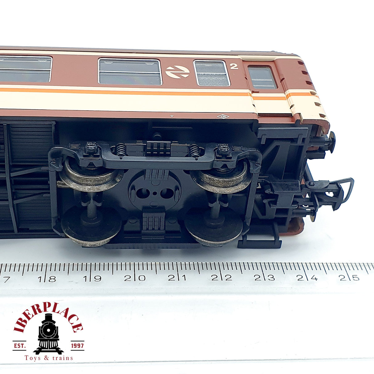 ♻️ DC Electrotren 5052K Coche estrella 2da clase BB1 5245 RENFE H0 escala 1:87