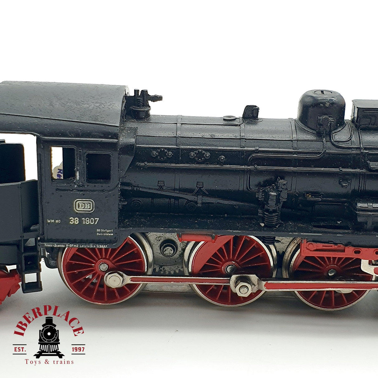♻️ AC Märklin Primex 3010 Locomotora BR 38 1807 DB negra H0 escala 1:87