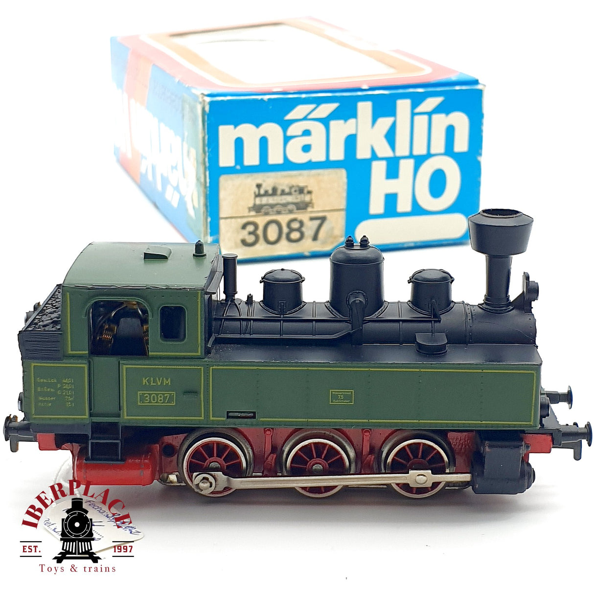 ♻️ AC Märklin 3087 Locomotora KLVM 3087 H0 escala 1:87