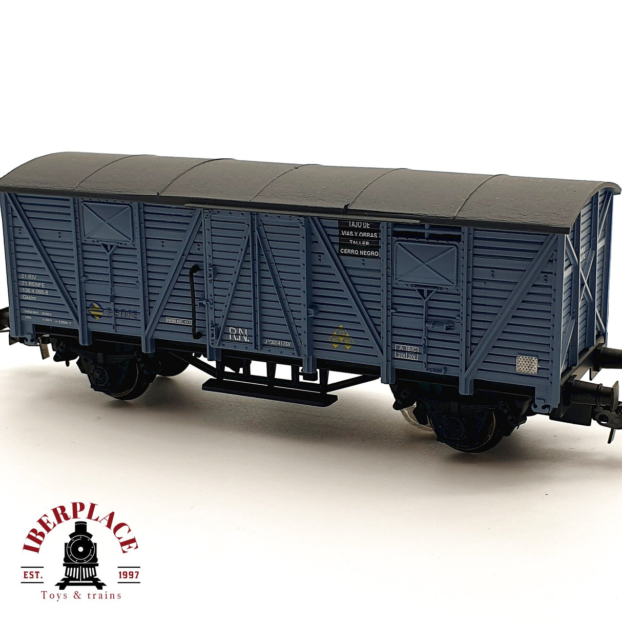 ♻️ DC Electrotren 1347 vagón tajo de vías y obras RENFE H0 escala 1:87 A28