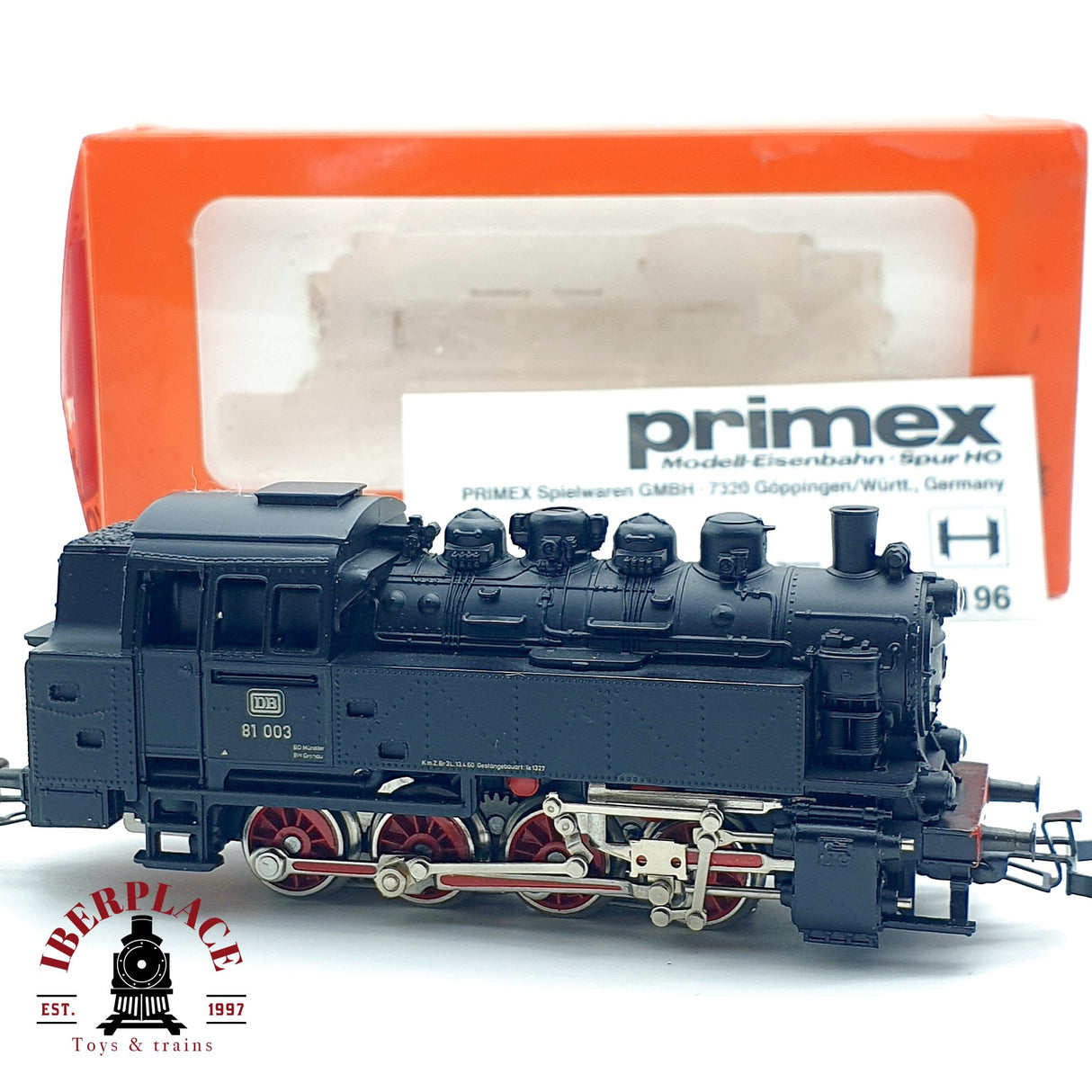 ♻️ AC Märklin Primex 3196 Locomotora BR 81 003 DB H0 escala 1:87 A28