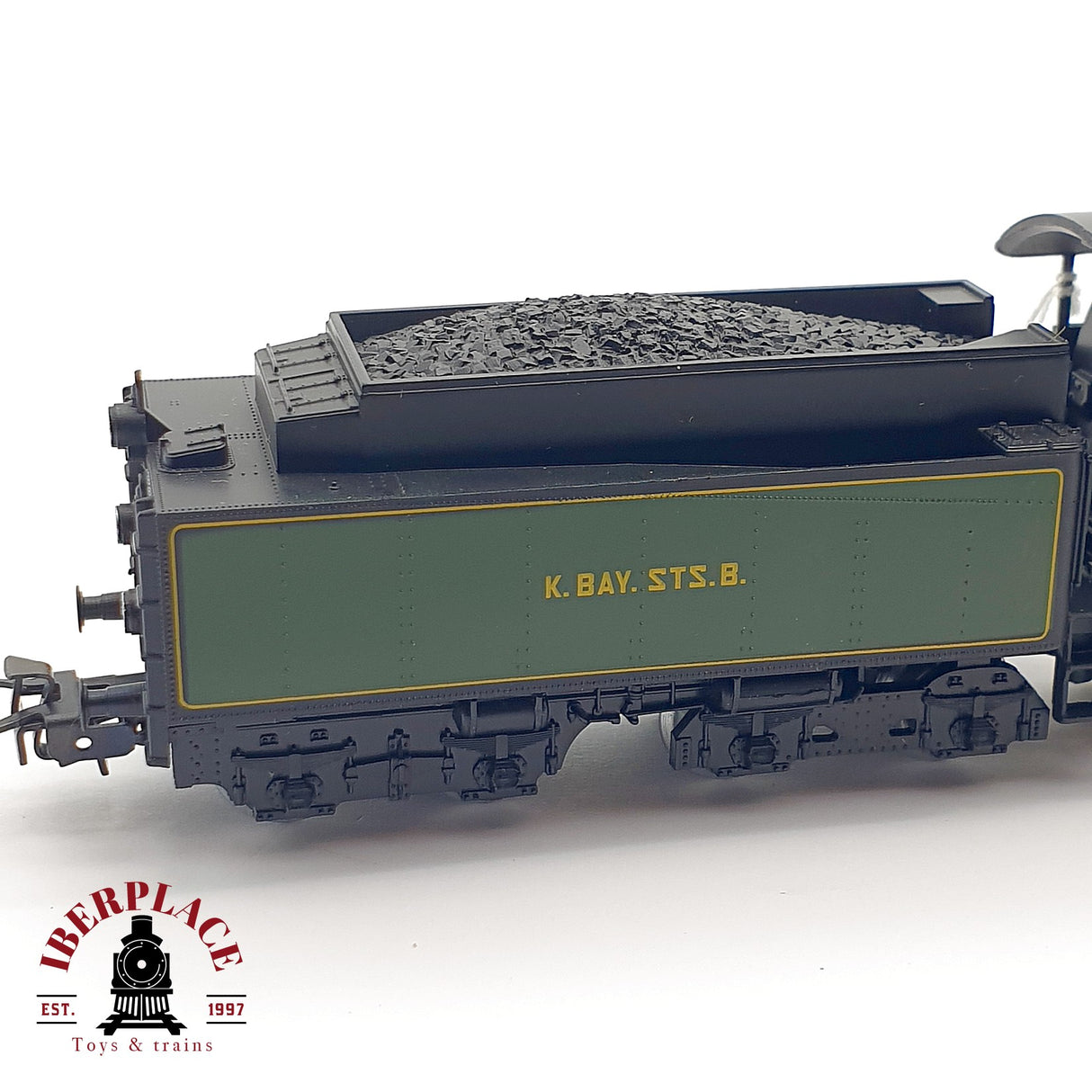 ♻️ AC Märklin Locomotora K.Bay.Sts.B 3673 verde H0 escala 1:87