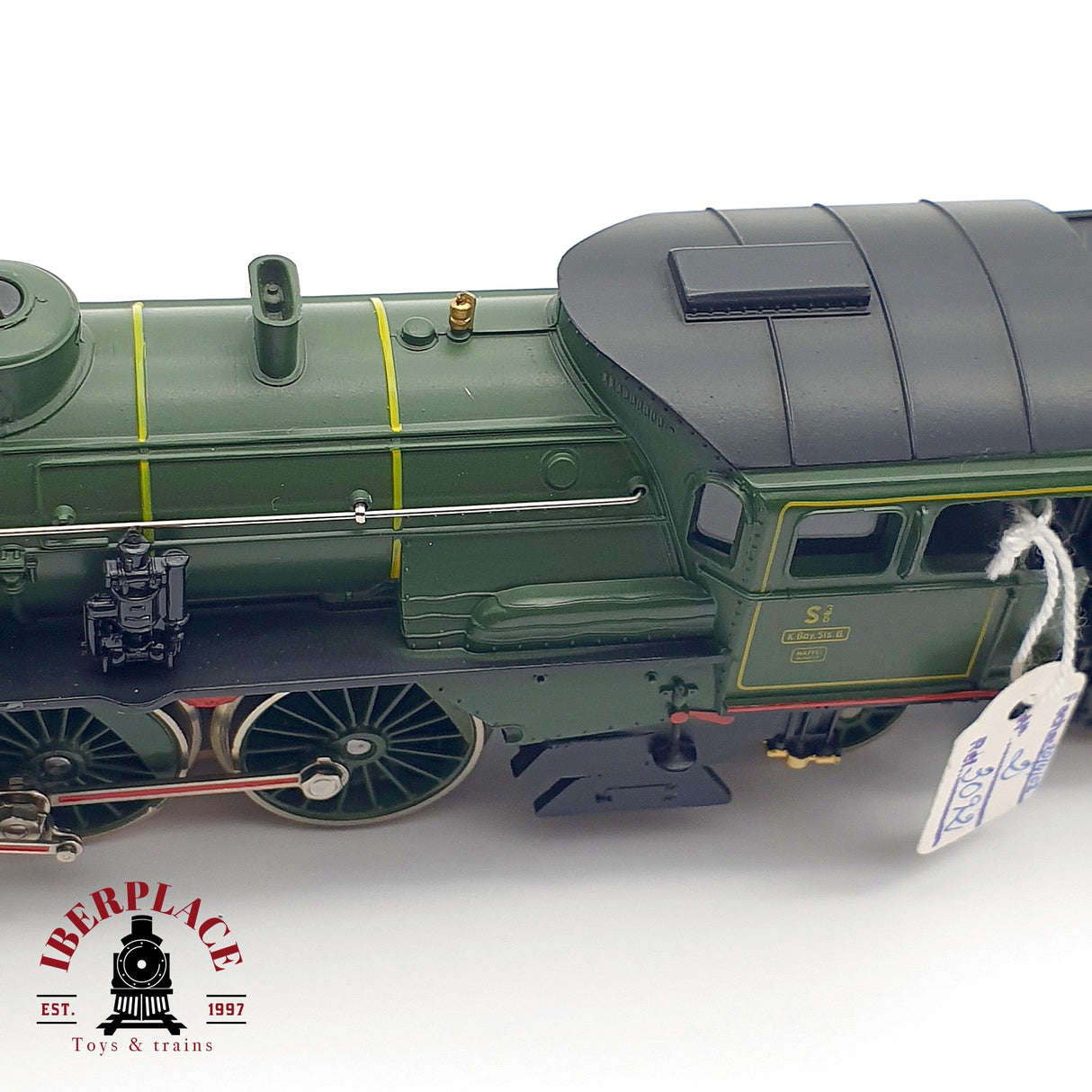 ♻️ AC Märklin Locomotora K.Bay.Sts.B 3673 verde H0 escala 1:87