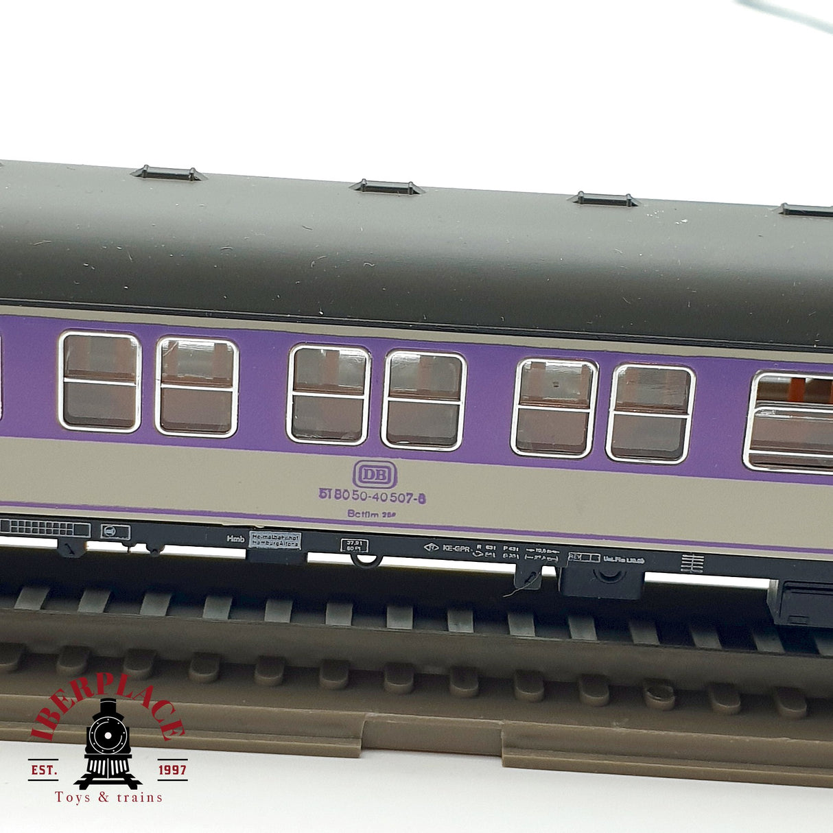 ♻️ DC 5x Röwa vagones pasajeros, coche cama y equipajes DSG DB clases 1-2 H0 escala 1:87 A28