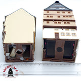 ♻️ 2x Faller Edificios del centro de la ciudad con el Hard Rock Café H0 escala 1:87