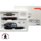 ♻️ DC Märklin 48674 Set de vagón grúa para cambios de vía H0 escala 1:87 A28