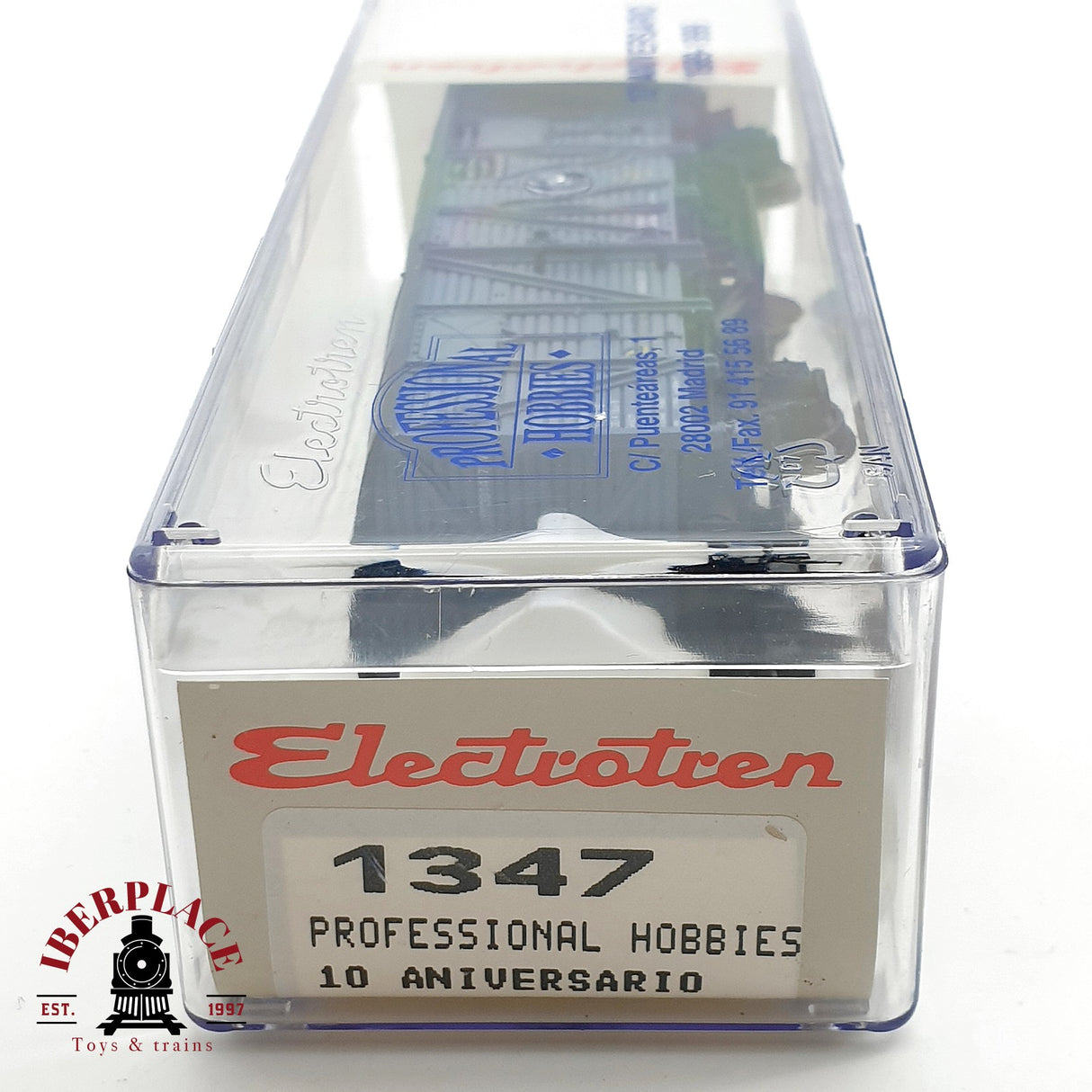 ♻️ DC Electrotren 1347 vagón tajo de vías y obras RENFE H0 escala 1:87 A28