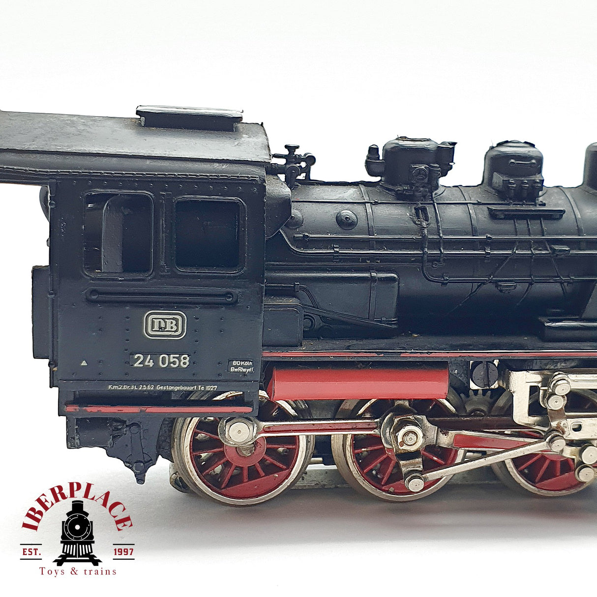 ♻️ AC Märklin Locomotora BR 24 058 DB Negra H0 escala 1:87