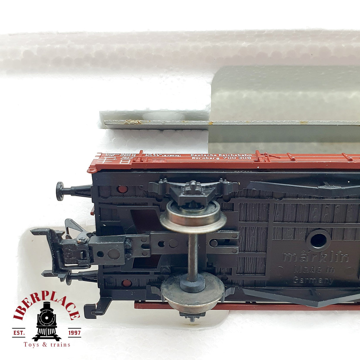 ♻️ DC Märklin 48674 Set de vagón grúa para cambios de vía H0 escala 1:87 A28