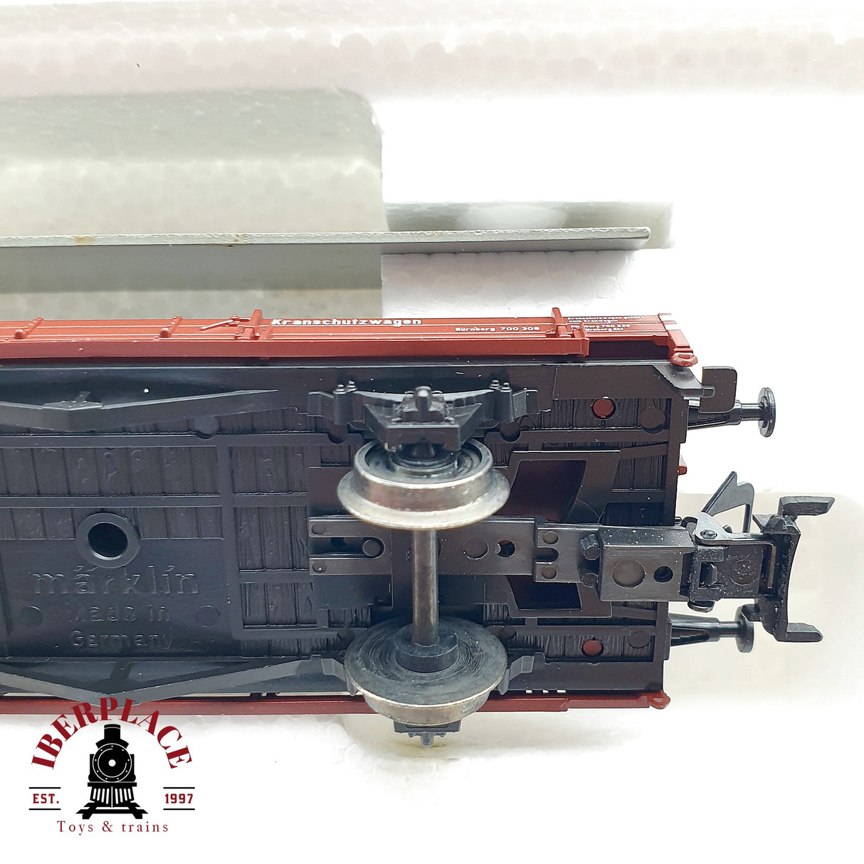 ♻️ DC Märklin 48674 Set de vagón grúa para cambios de vía H0 escala 1:87 A28