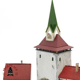 ♻️ Torre antigua puerta del pueblo tipo castillo H0 escala 1:87