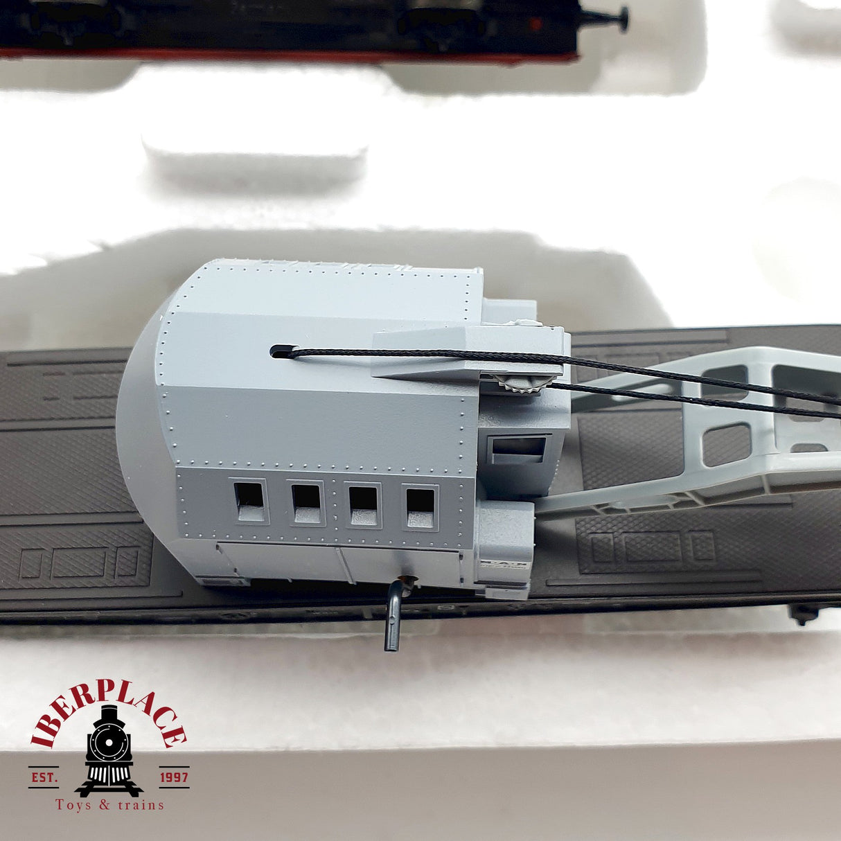 ♻️ DC Märklin 48674 Set de vagón grúa para cambios de vía H0 escala 1:87 A28