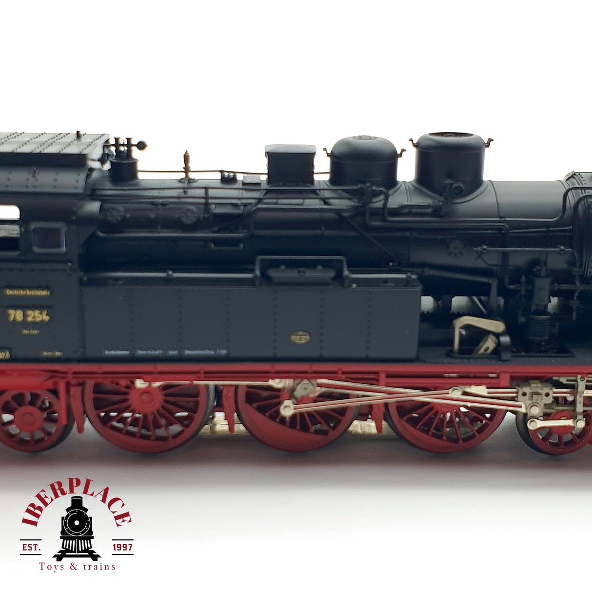 ♻️ AC Fleischmann Locomotora BR 78 254 DR Negra H0 escala 1:87