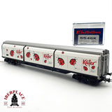 ♻️ DC Electrotren 5546K vagón largo cerrado Käfer DB H0 escala 1:87 A28