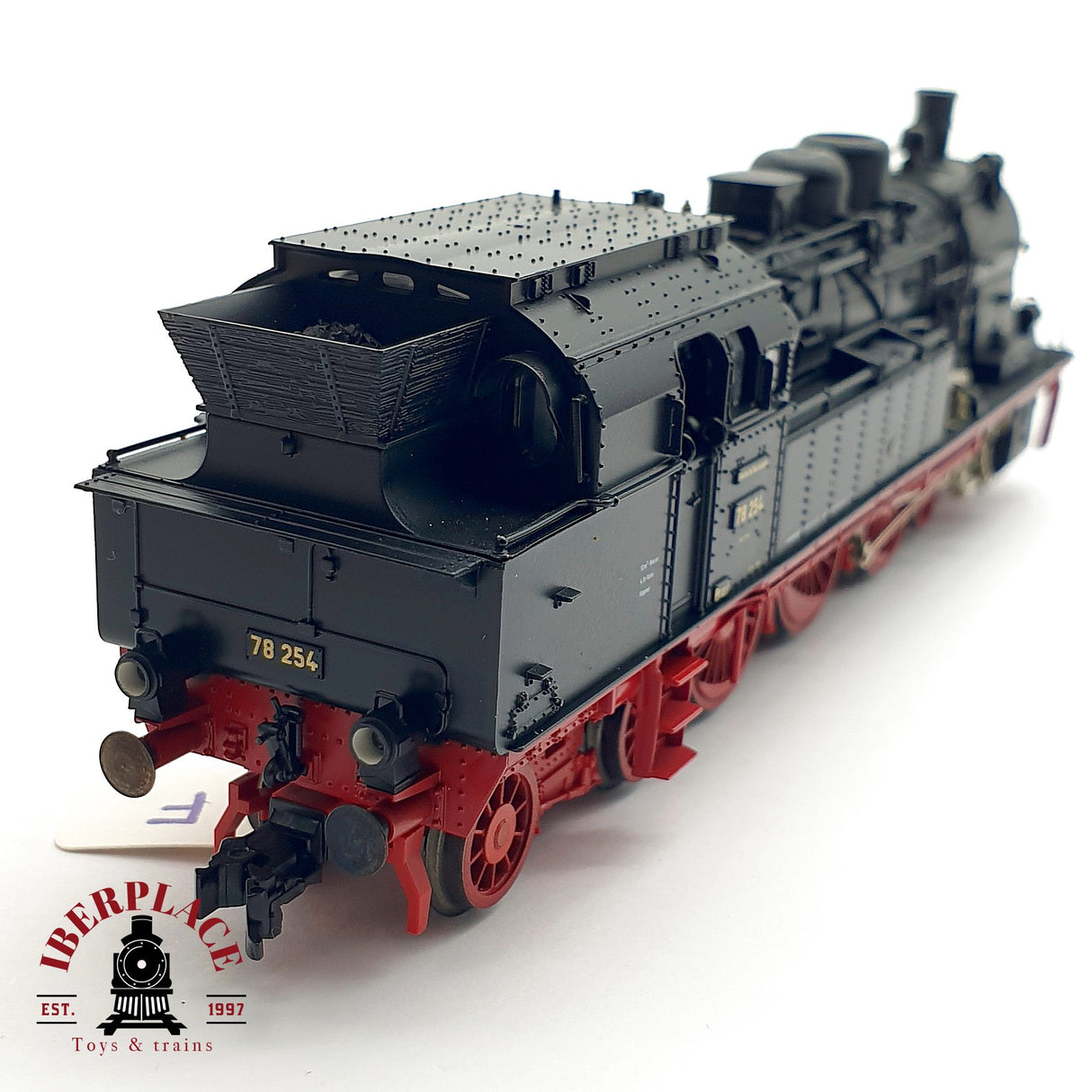 ♻️ AC Fleischmann Locomotora BR 78 254 DR Negra H0 escala 1:87