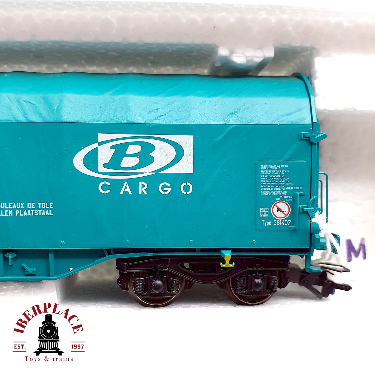 ♻️ Märklin 47205 set de vagones para bobinas de acero laminado B Cargo H0 escala 1:87 A28