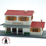 ♻️ Estación de tren de pueblo New Stadt H0 escala 1:87