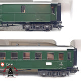 ♻️ Märklin 42383 Set de coches clásicos de la SBB clase 1-2 H0 escala 1:87 A28