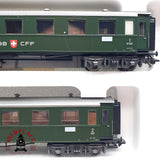 ♻️ Märklin 42383 Set de coches clásicos de la SBB clase 1-2 H0 escala 1:87 A28 2/2