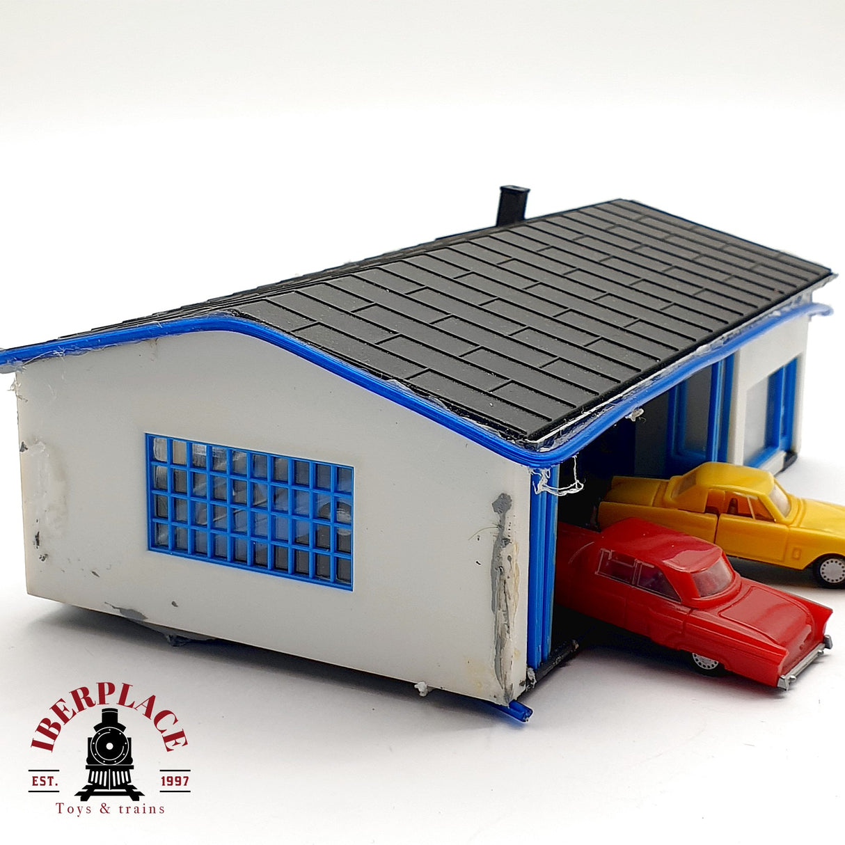 ♻️ Taller de coches Auto-Werkstatt H0 escala 1:87