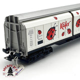♻️ DC Electrotren 5546K vagón largo cerrado Käfer DB H0 escala 1:87 A28