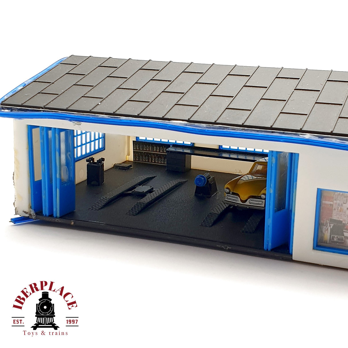 ♻️ Taller de coches Auto-Werkstatt H0 escala 1:87