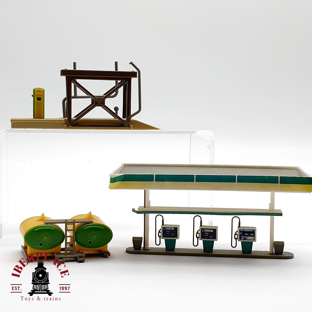 ♻️ Gasolinera sb-tank estación de gasolina H0 escala 1:87
