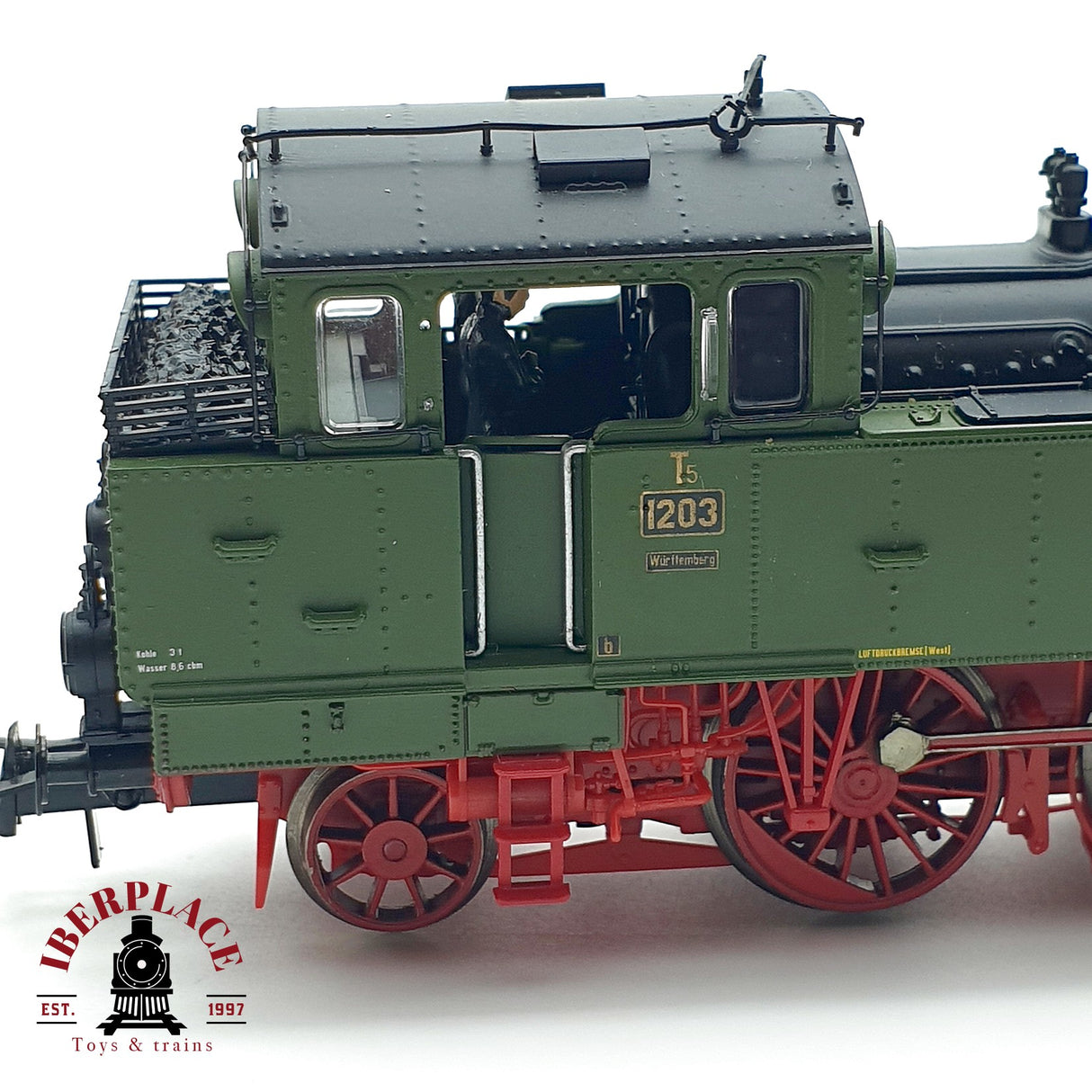 ♻️ DC Brawa 40002 Digital Locomotora K.W.St.E 1203 Ep I con sonido H0 escala 1:87
