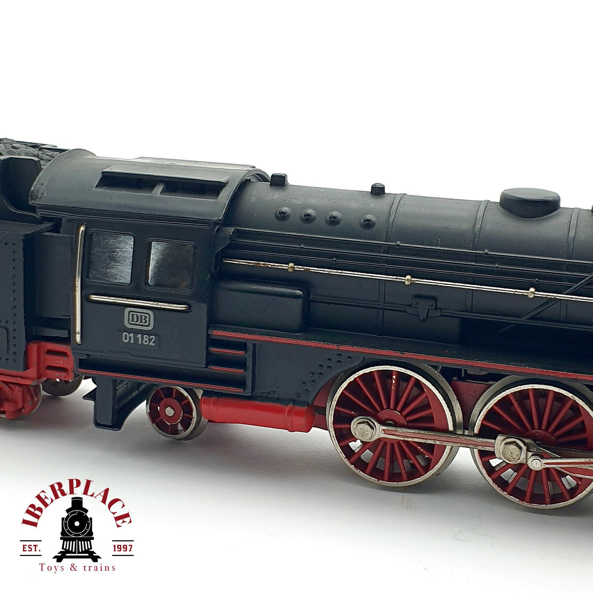 ♻️ DC Fleischmann Locomotora DB 01 182 Made in US zone hierro fundido H0 escala 1:87