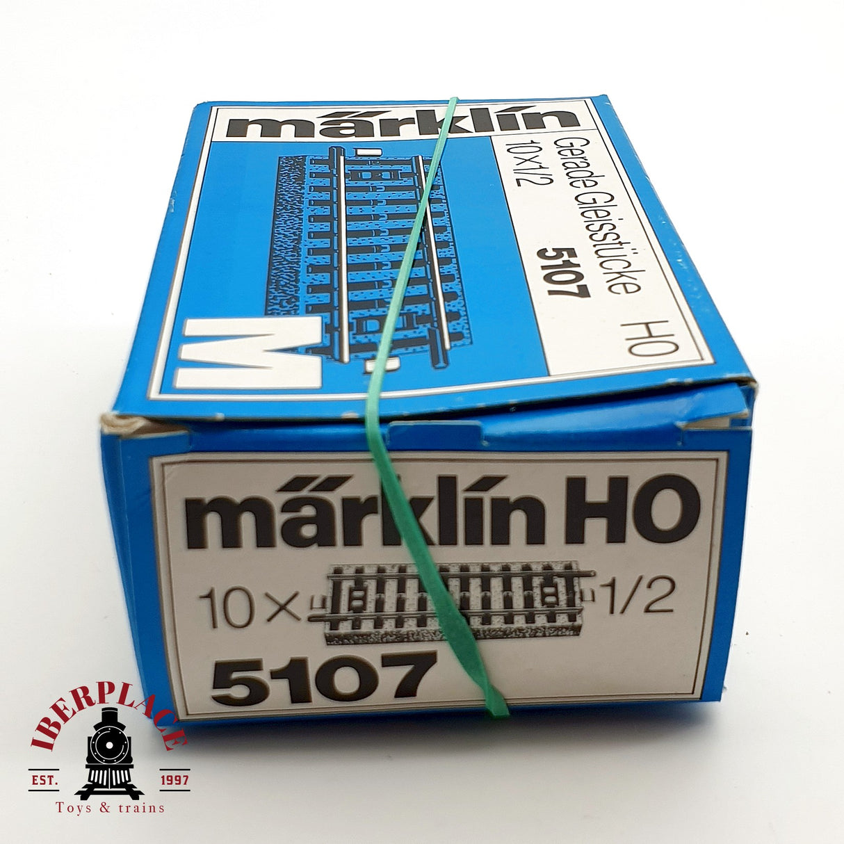 ♻️ Märklin 5107 5108 vías rectas sistema M H0 escala 1:87