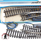 ♻️ Märklin 2267 Desvíos eléctricos curvos sistema K H0 escala 1:87