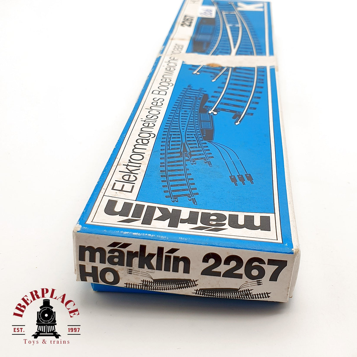♻️ Märklin 2267 Desvíos eléctricos curvos sistema K H0 escala 1:87