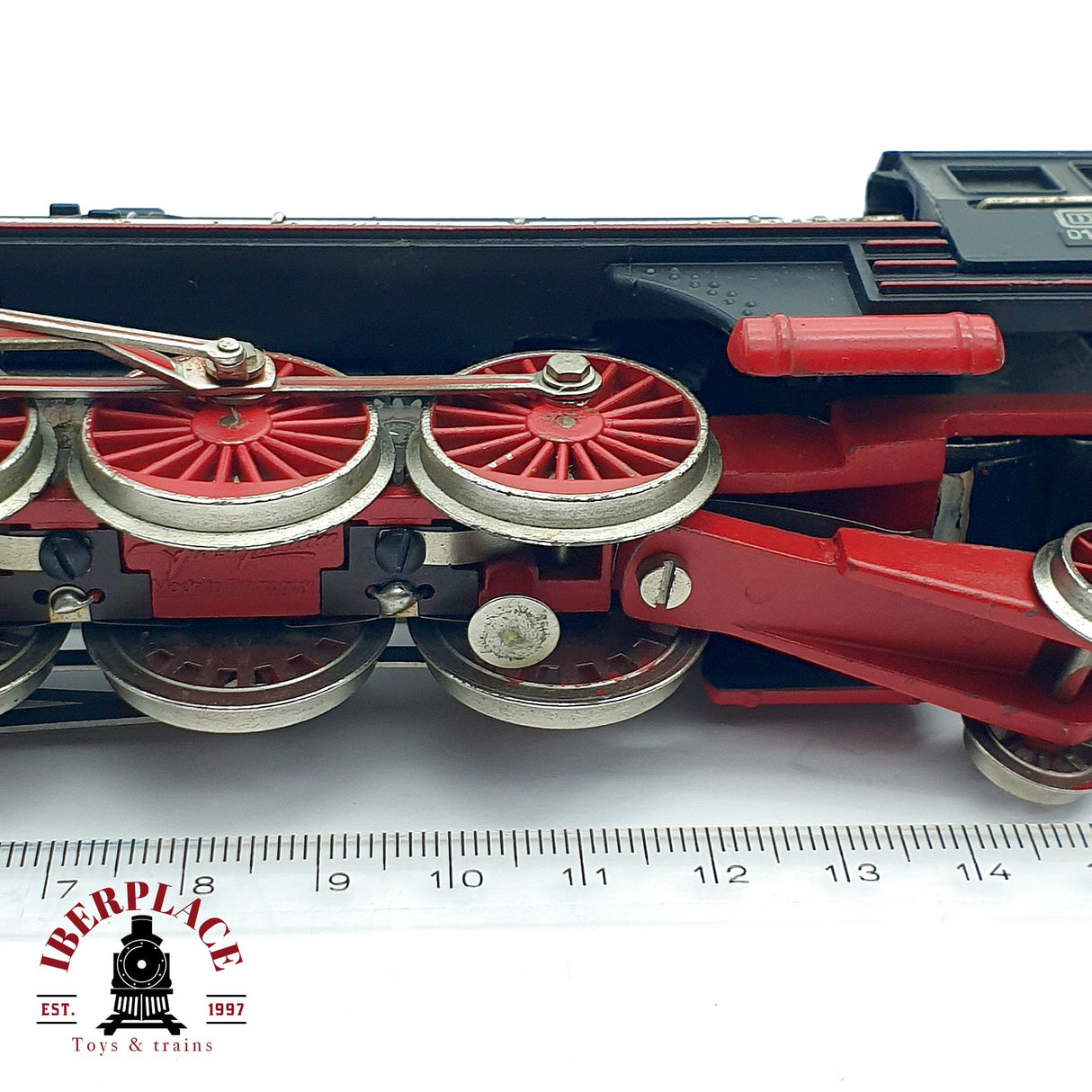 ♻️ DC Fleischmann Locomotora DB 01 182 Made in US zone hierro fundido H0 escala 1:87