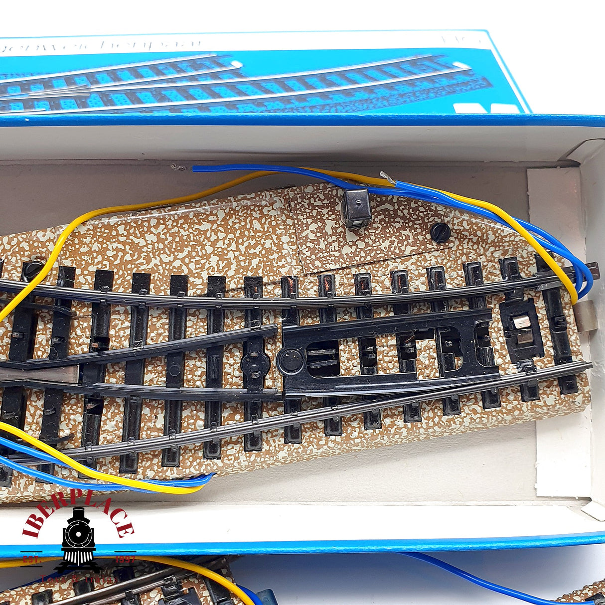 ♻️ Märklin 5141 Desvíos eléctricos curvos sistema M H0 escala 1:87