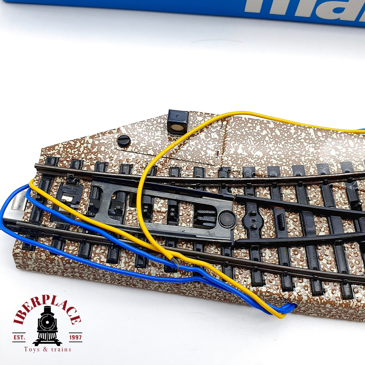♻️ Märklin 5141 Desvíos eléctricos curvos sistema M H0 escala 1:87
