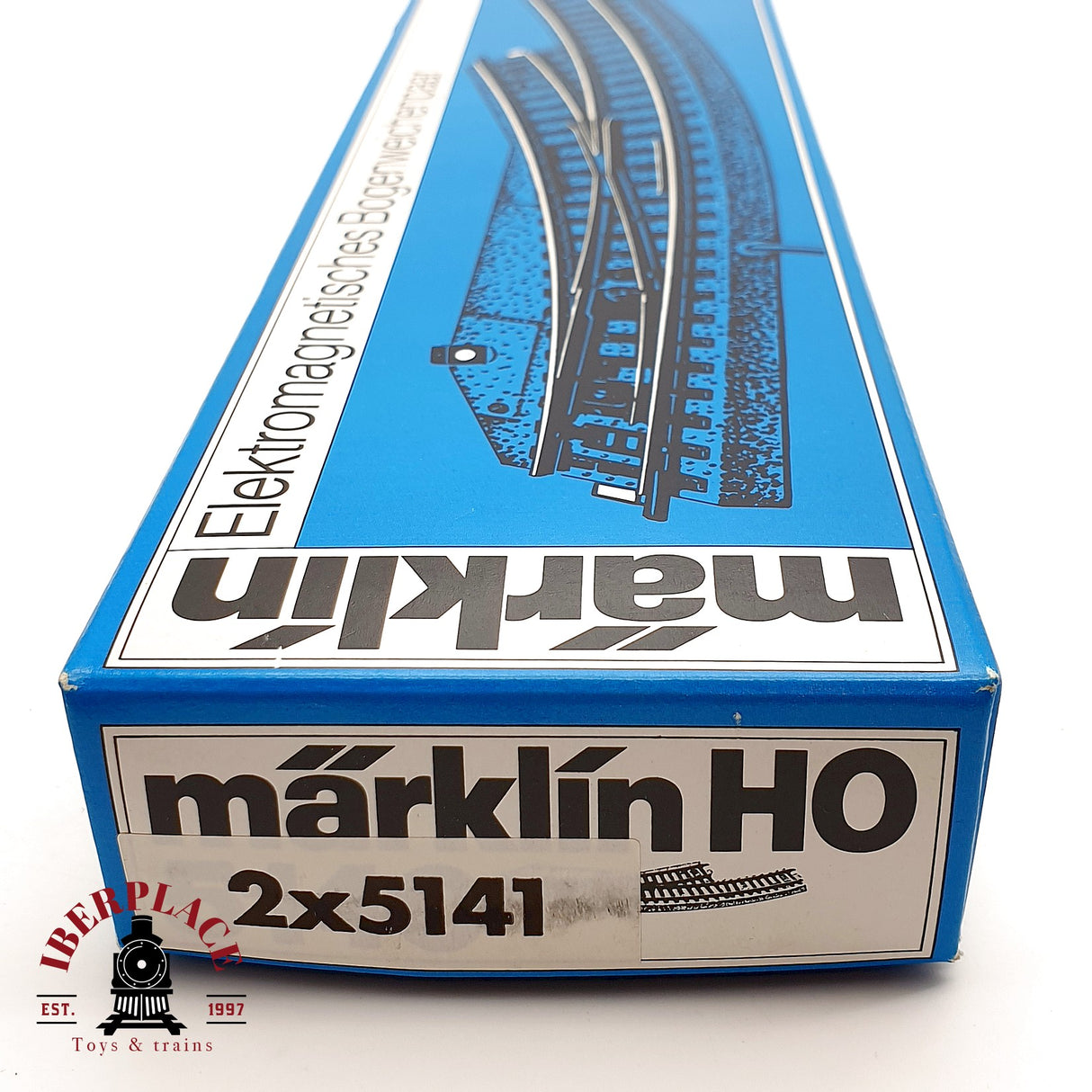 ♻️ Märklin 5141 Desvíos eléctricos curvos sistema M H0 escala 1:87