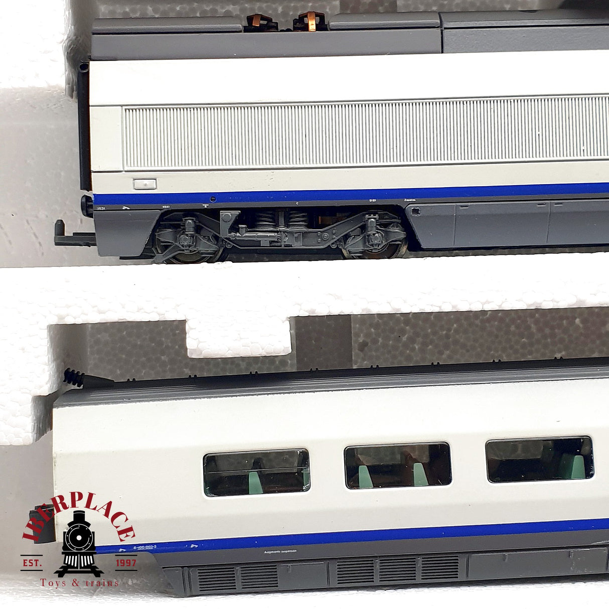 ♻️ DC Jouef 743700 Set de tren RENFE Ave Euromed H0 escala 1:87 A28