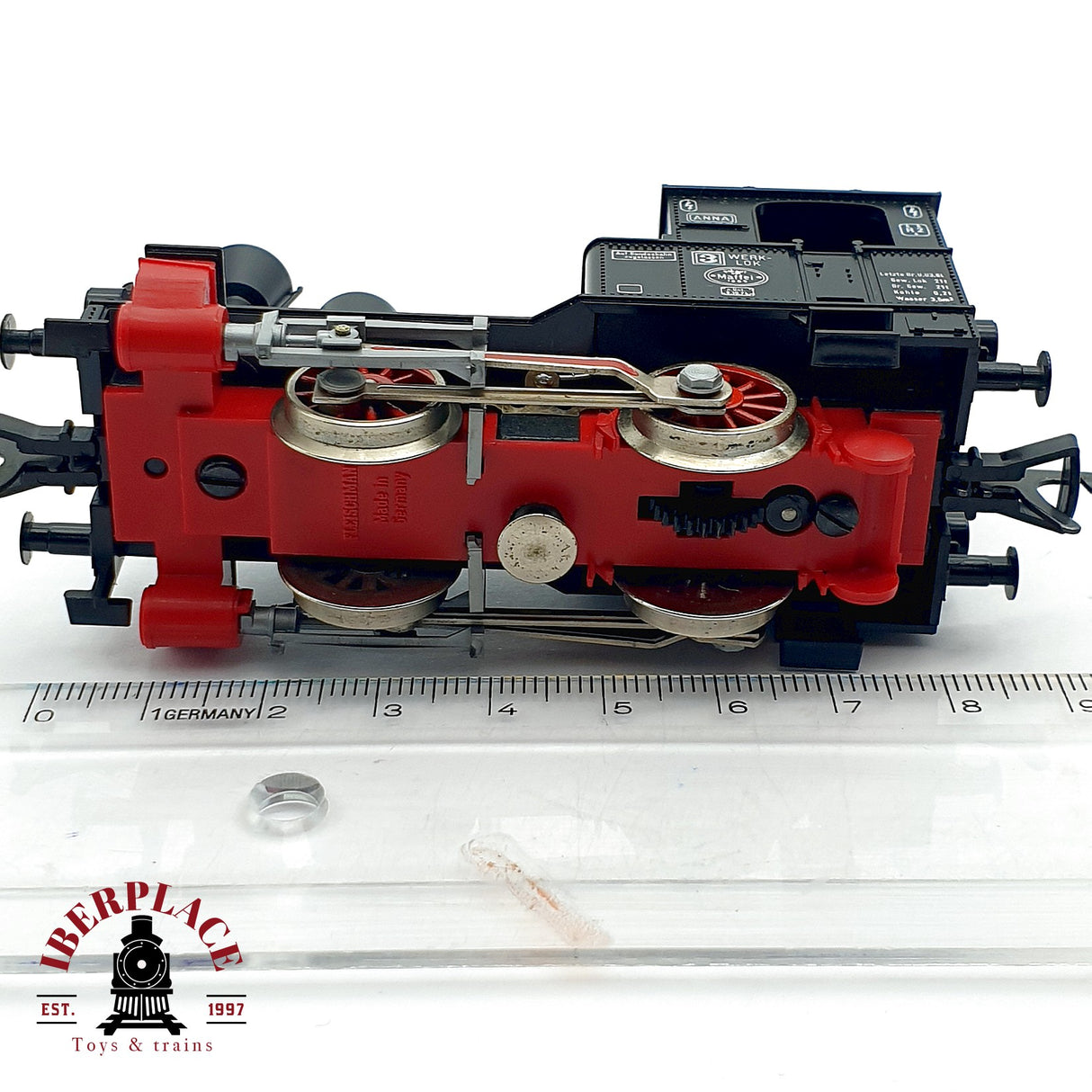 ♻️ DC Fleischmann Locomotora Werk Lok 3 ANA Maffei H0 escala 1:87