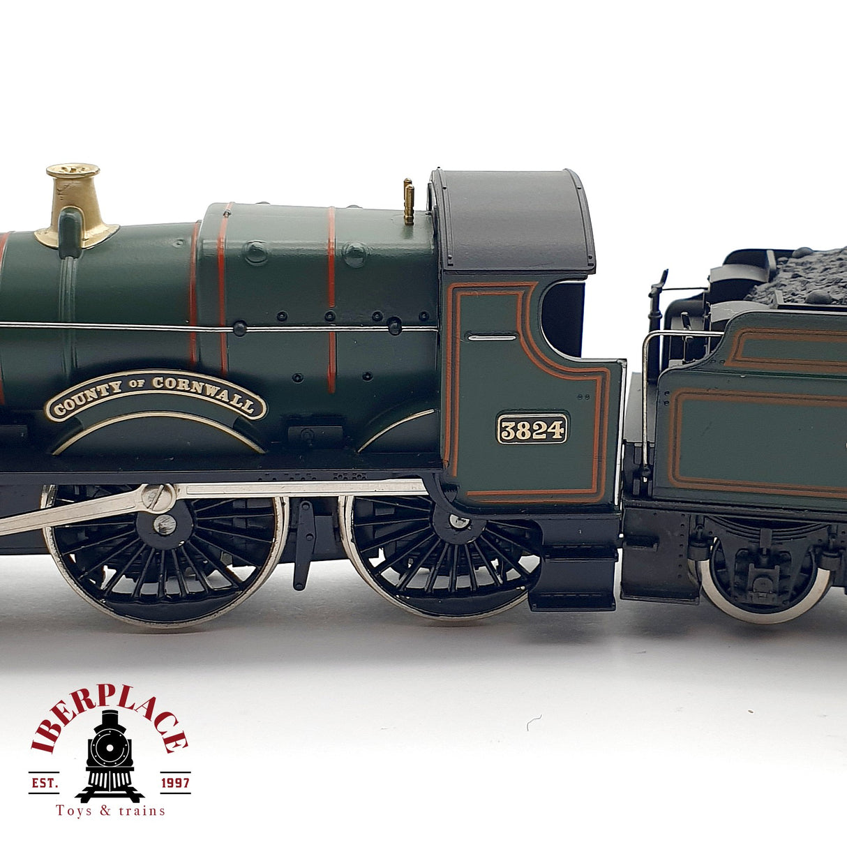 ♻️ DC Hornby S4469 Locomotora Country of cornwall 3824 H0 escala 1:87